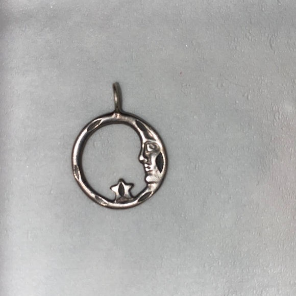 Moon and Stars Pendant - Picture 1 of 4